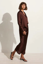 Load image into Gallery viewer, Faithfull the Brand Ancora Skirt - Dark Truffle