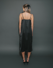 Load image into Gallery viewer, Brunette the Label Satin Maxi Dress