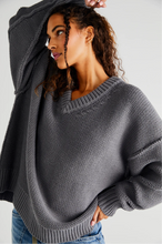 Load image into Gallery viewer, Free People Alli V-Neck Sweater