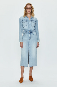 pistola amira denim midi dress Pistola AMIRA Midi Dress
