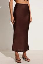 Load image into Gallery viewer, Faithfull the Brand Ancora Skirt - Dark Truffle
