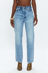 Pistola Cassie Super High Rise Straight Jeans - Bramble