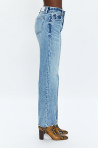 Pistola Cassie Super High Rise Straight Jeans - Bramble