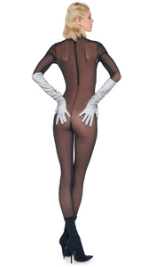 Norma Kamali Long Sleeve Catsuit