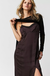 Free People City Cool Midi Dress
