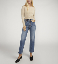 Charger l&#39;image dans la galerie, Silver Jeans Co. Highly Desirable Straight Jeans - Dark