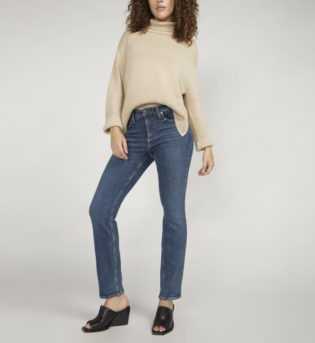 Silver Jeans Co. Infinite Straight Mid Rise