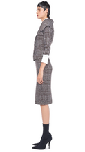 Load image into Gallery viewer, Norma Kamali Straight Skirt - Plaid Tweed