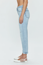 Load image into Gallery viewer, Pistola Riley Mid Rise Girlfriend Jeans - Saint Vincent