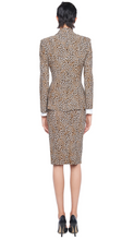 Load image into Gallery viewer, Norma Kamali Straight Skirt - Leopard