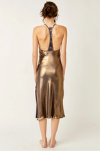Load image into Gallery viewer, Free People Sunset Shimmer Slip Dress