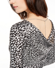 Load image into Gallery viewer, Michael Kors Foil Cowl Back Dress