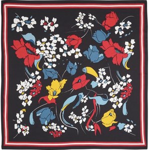 Just Female Flower Neck Tie