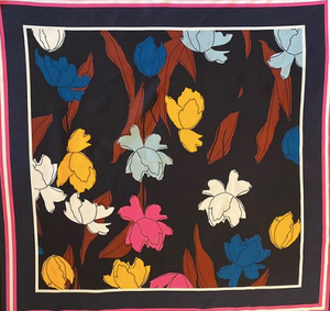 Just Female Flower Neck Tie