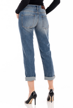 Load image into Gallery viewer, Fidelity Axl Girlfriend Jeans - Lagoon