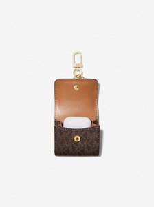 Michael Kors Logo Clip Airpod Case