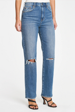 Load image into Gallery viewer, Pistola Cassie Super High Straight Jeans - Adore