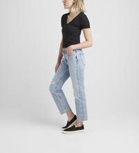 Load image into Gallery viewer, Silver Jeans Co. Frisco High Straight Jeans