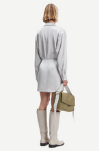 Load image into Gallery viewer, SAMSOE Liza Shirt Dress - Warm Silver