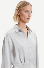 Load image into Gallery viewer, SAMSOE Liza Shirt Dress - Warm Silver