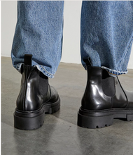 Load image into Gallery viewer, Free People Lola Lugged Sole Chelsea Boot