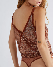 Load image into Gallery viewer, Free People Shimmer &amp; Shine Bodysuit